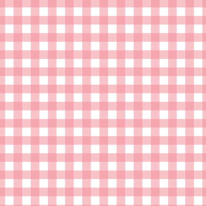 Tissu Imprimé Vichy 74 Rose Petales, 10 tissus au choix