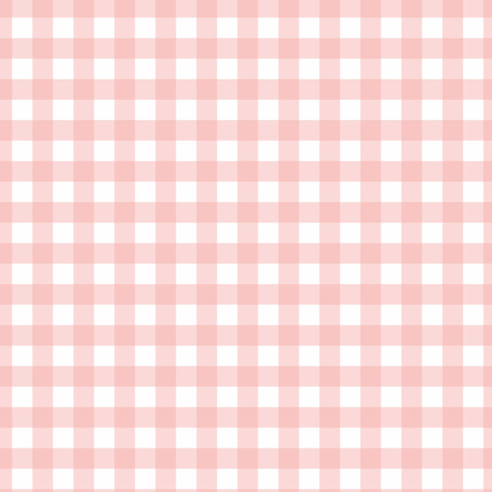 Tissu Imprimé Vichy 75 Rose Nude, 10 tissus au choix
