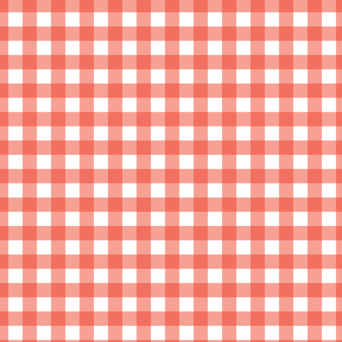 Tissu Imprimé Vichy 81 Rouge Pomme, 10 tissus au choix