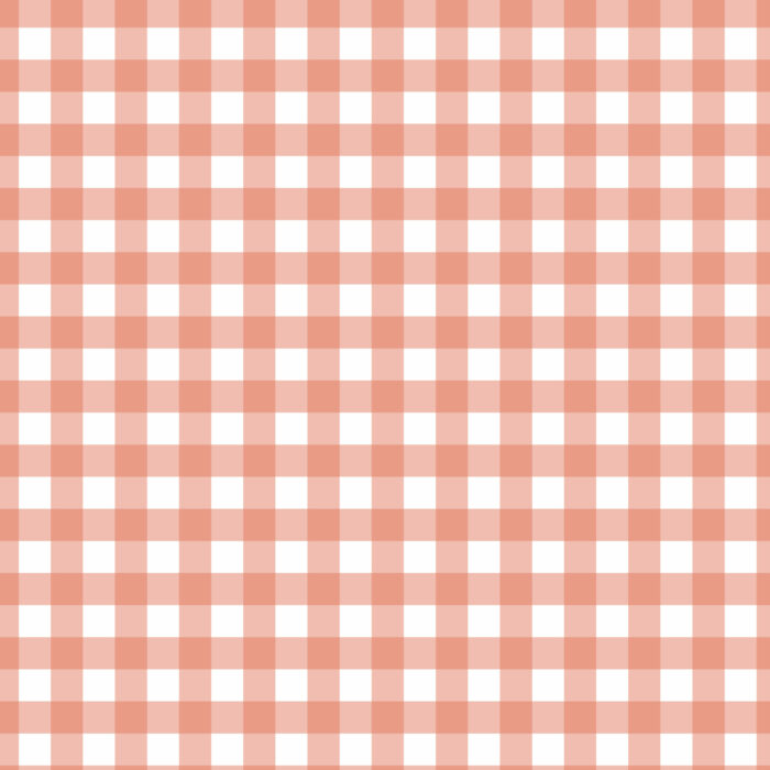 Tissu Imprimé Vichy 84 Cannelle, 10 tissus au choix