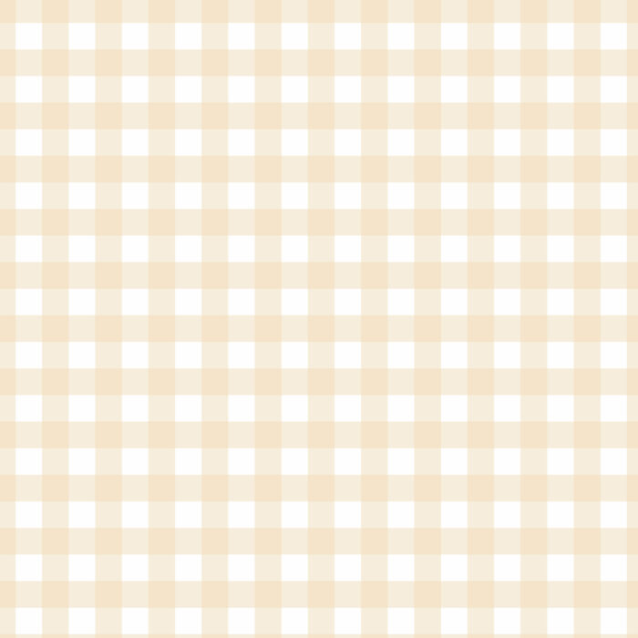 Tissu Imprimé Vichy 93 Beige Clair, 10 tissus au choix
