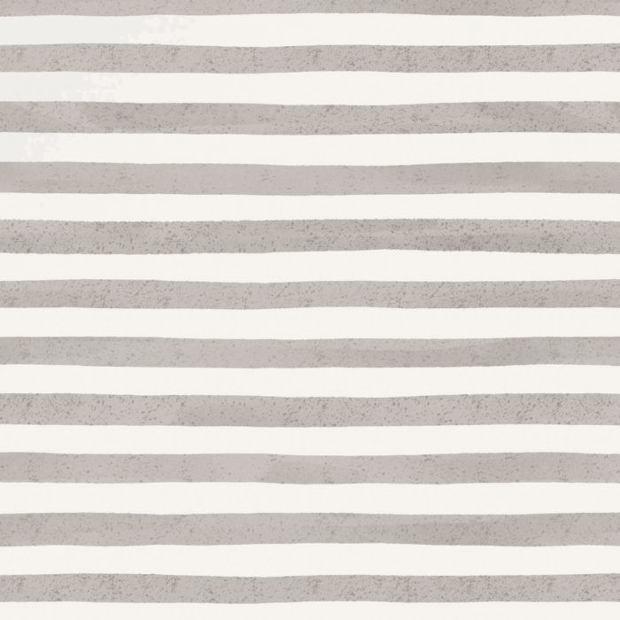 Tissu Imprimé Rayures Aquarelle Gris Crème, 10 tissus au choix