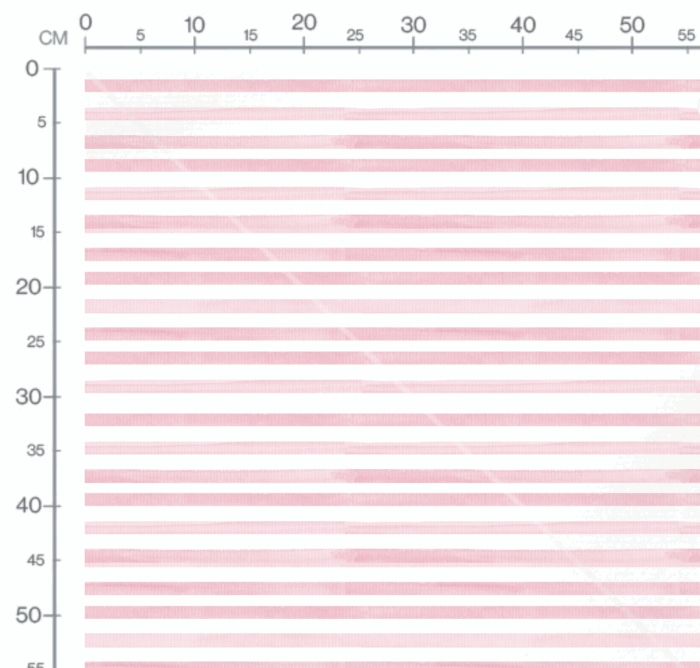 Tissu Imprimé Rayures Aquarelle Rose Petales, 10 tissus au choix – Image 2
