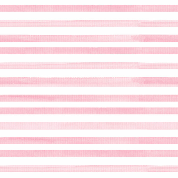 Tissu Imprimé Rayures Aquarelle Rose Petales, 10 tissus au choix
