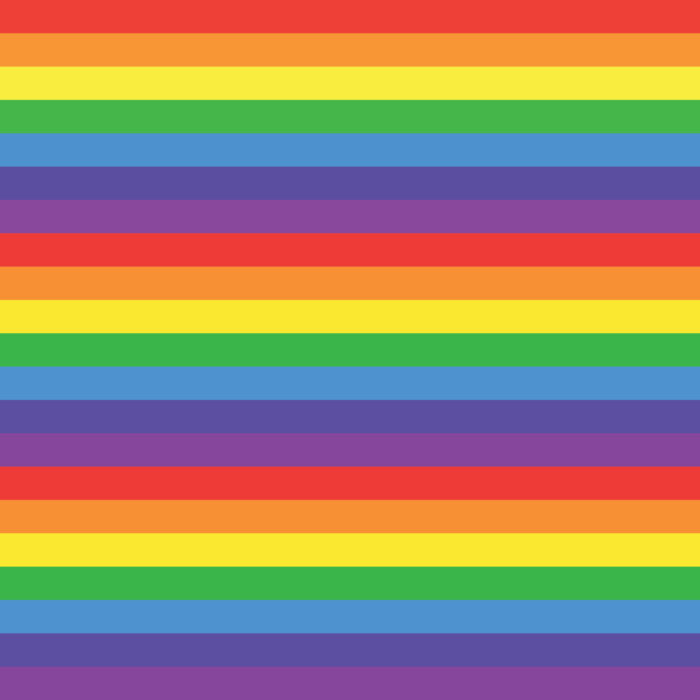 Tissu Imprimé Rayures Arc-en-ciel Petit, 10 tissus au choix