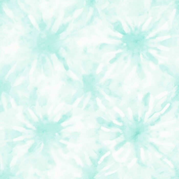 Tissu Tie and Dye Bleu Turquoise, 10 tissus au choix