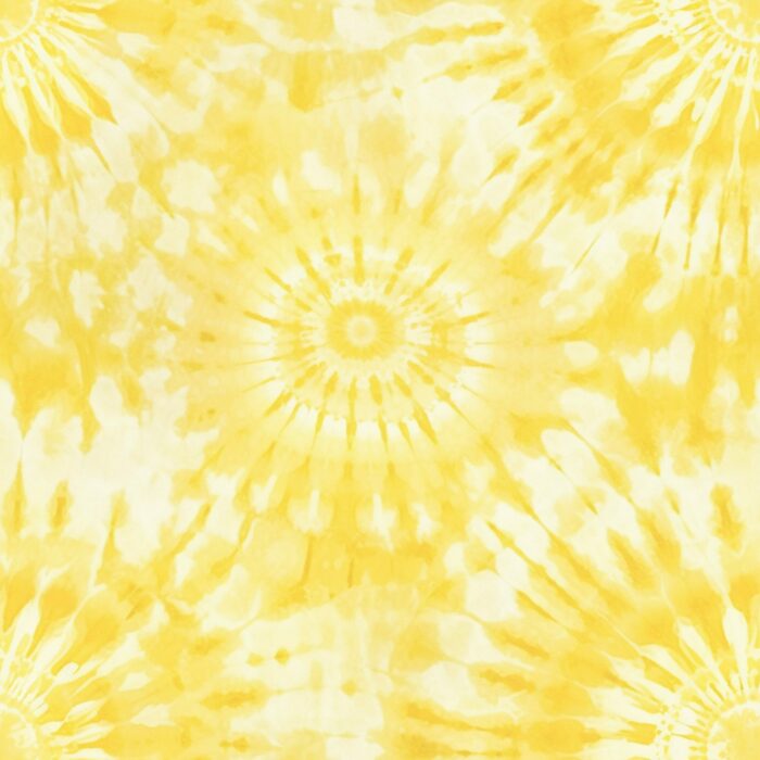 Tissu Tie and Dye Jaune, 10 tissus au choix