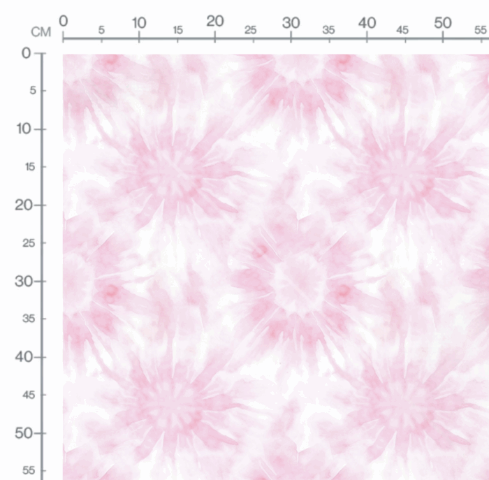 Tissu Tie and Dye Rose Bonbon, 10 tissus au choix – Image 2
