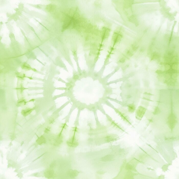 Tissu Tie and Dye Vert Clair, 10 tissus au choix