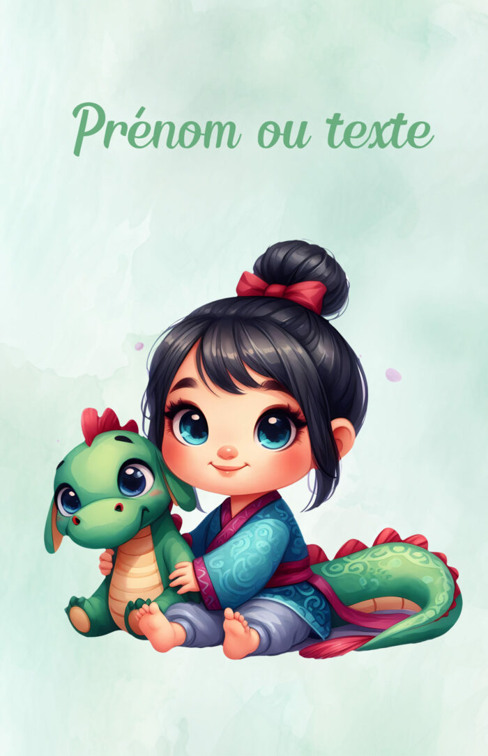 Panneau Couverture Princesse Dragon