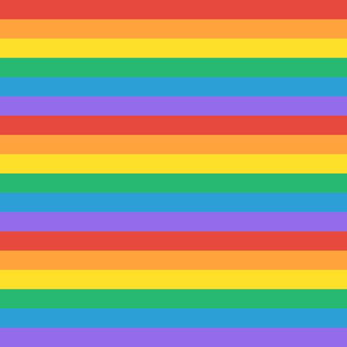 Tissu Imprimé Arc-en-ciel Rayures Simples, 10 tissus au choix