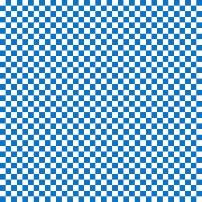 Tissu Imprimé Damier 11 Bleu, 10 tissus au choix