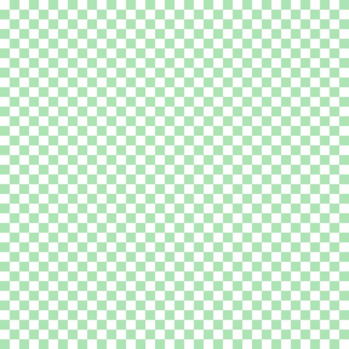 Tissu Imprimé Damier 28 Vert Pastel, 10 tissus au choix