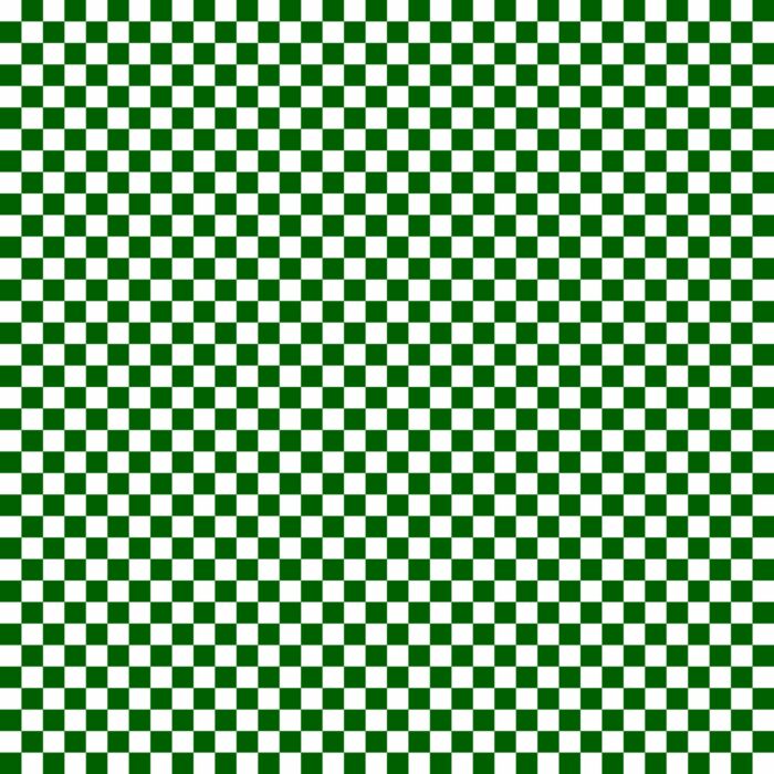 Tissu Imprimé Damier 32 Vert Sapin, 10 tissus au choix