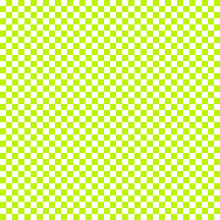 Tissu Imprimé Damier 40 Vert Lime, 10 tissus au choix