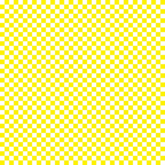 Tissu Imprimé Damier 43 Jaune, 10 tissus au choix
