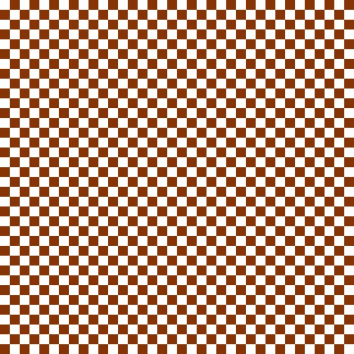 Tissu Imprimé Damier 51 Marron, 10 tissus au choix