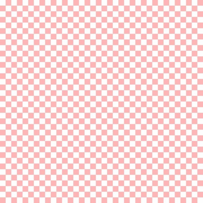 Tissu Imprimé Damier 80 Rose Pastel, 10 tissus au choix