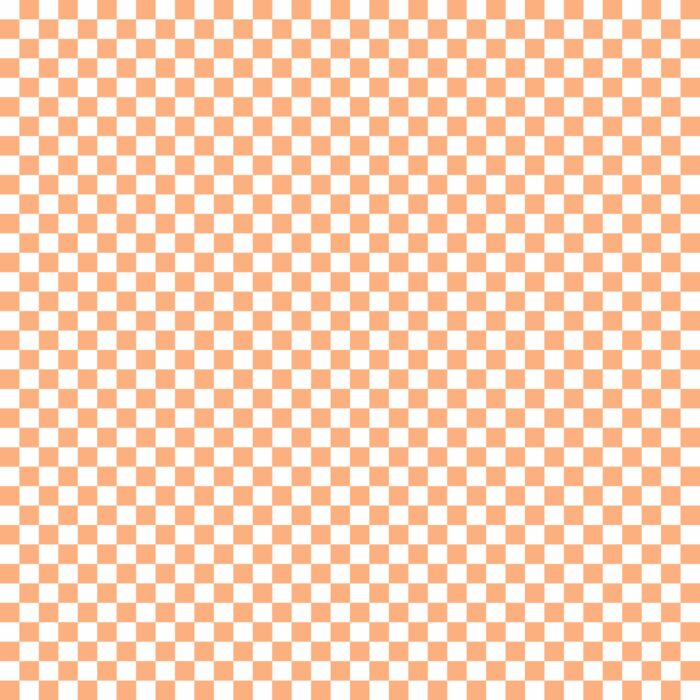 Tissu Imprimé Damier 86 Peche, 10 tissus au choix