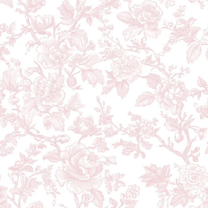 Tissu Imprimé Fleurs Roses Leslie, 10 tissus au choix