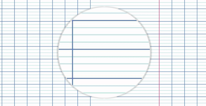 Tissu Imprimé Cahier Ecole, 10 tissus au choix – Image 3