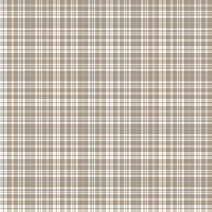 Tissu Imprimé Tartan Boho 20 Gris, 10 tissus au choix