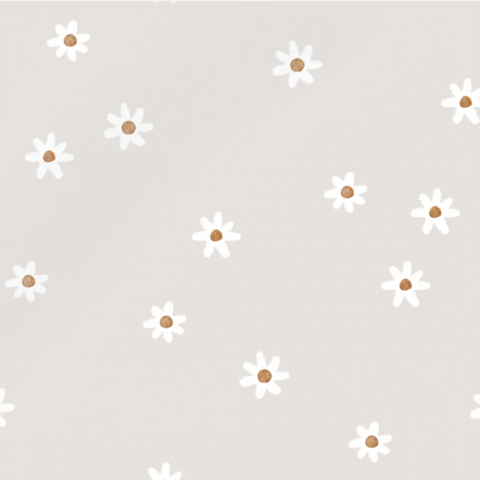 Tissu Fleurs Marguerites Simplicité, 10 tissus au choix