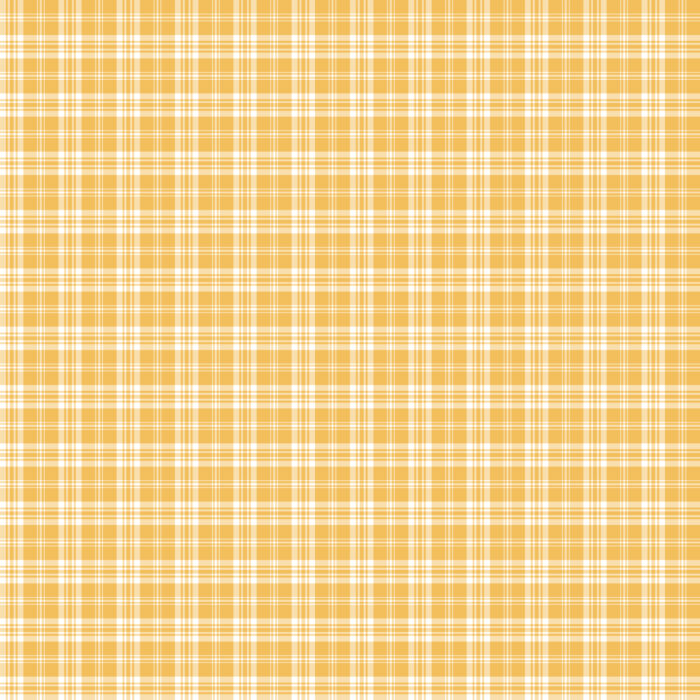 Tissu Imprimé Tartan Boho 24 Jaune, 10 tissus au choix