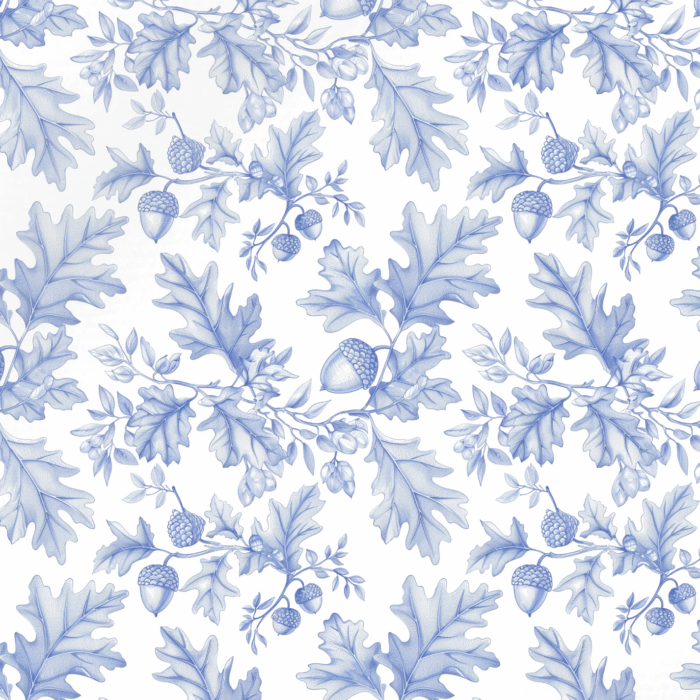 Tissu Automne Toile de Jouy Glands, 11 tissus au choix