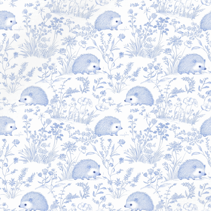 Tissu Inspiration Toile de Jouy Hérisson, 11 tissus au choix