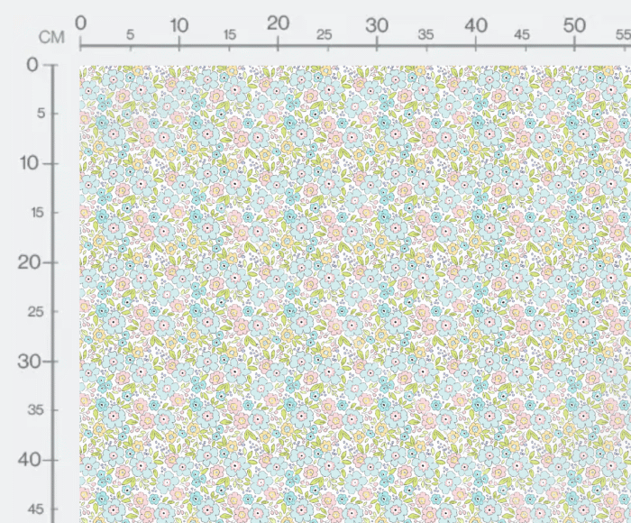 Tissu Fleuri Joie de Vivre Alice Petit, 10 tissus au choix – Image 2