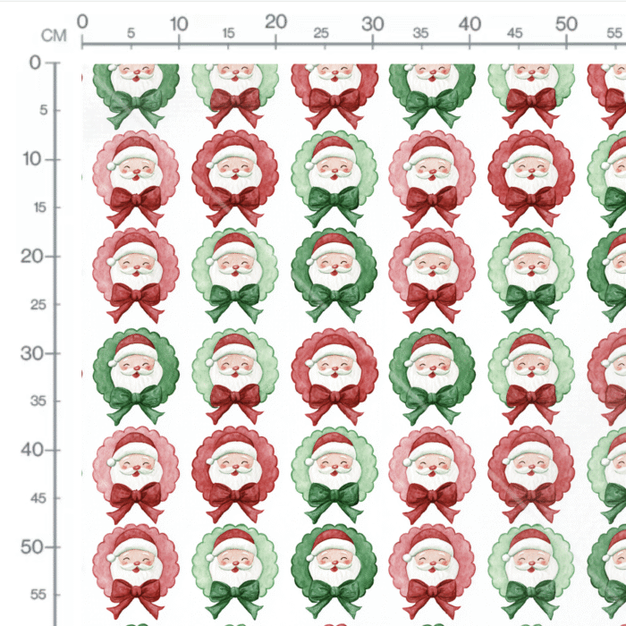 Tissu Imprimé Noel Poésie Joyeux Noel, 10 tissus au choix – Image 2