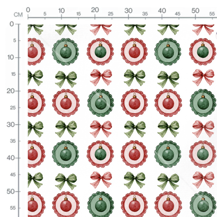 Tissu Imprimé Noel Poésie Déco, 10 tissus au choix – Image 2