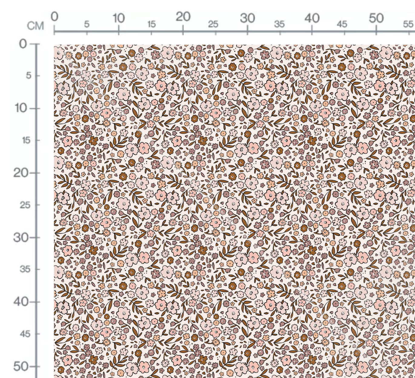 Tissu Fleuri Joie de Vivre Solene Petit, 10 tissus au choix – Image 3