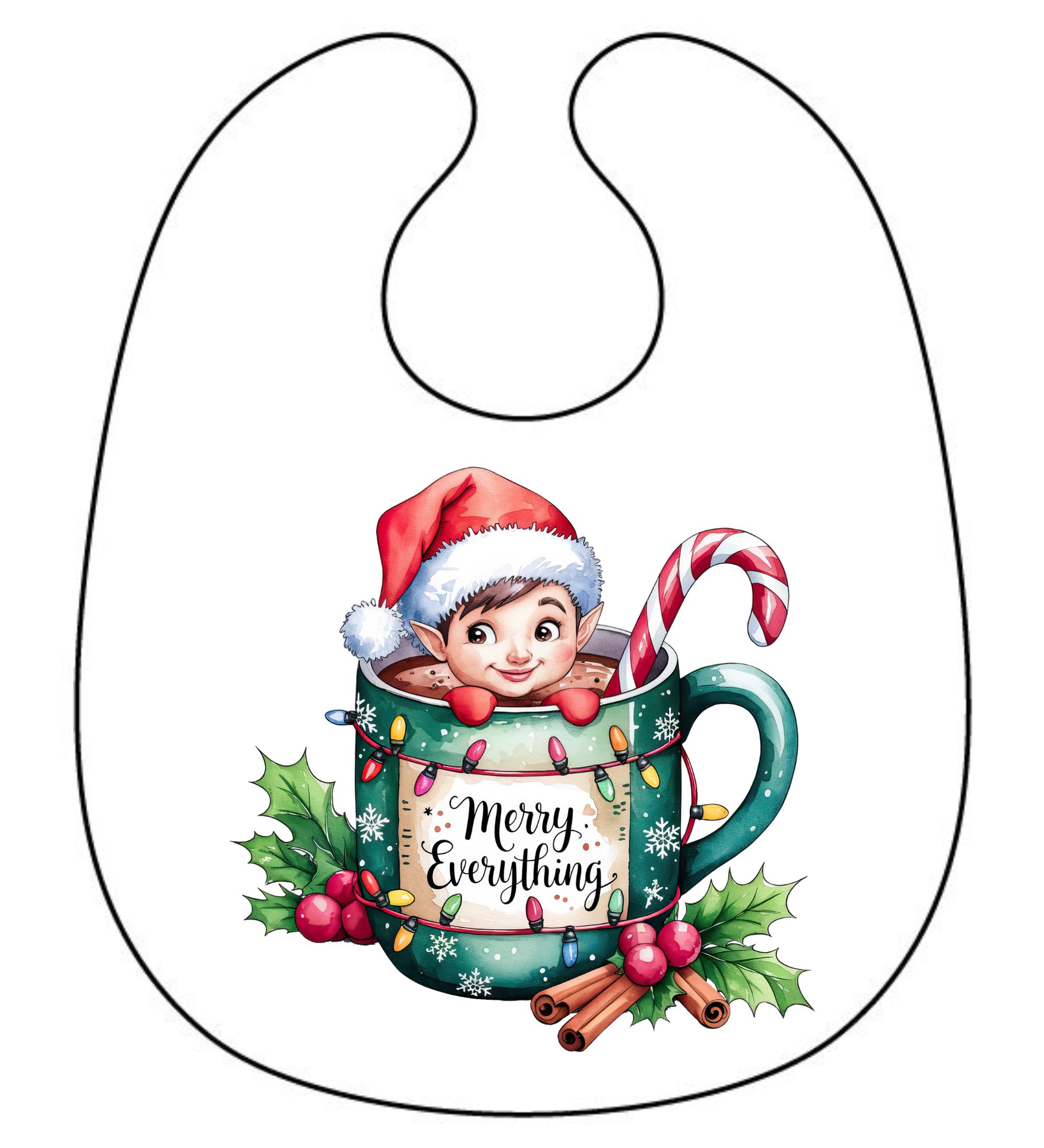 Panneau Bavoir de Noel Lutin