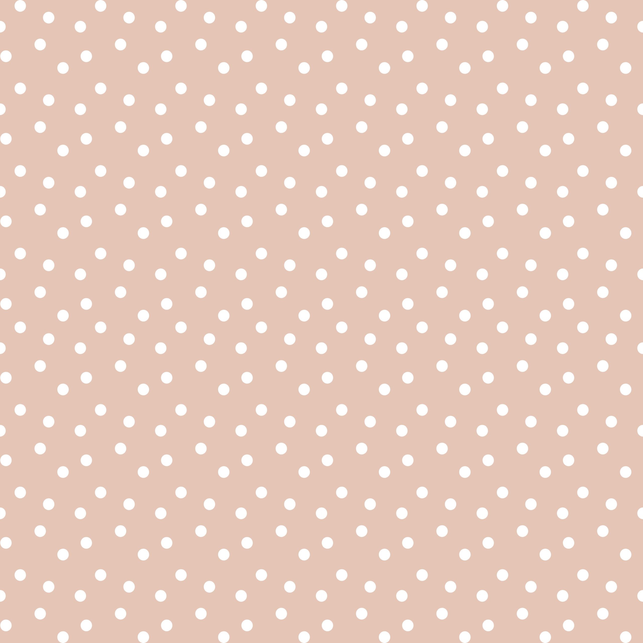 Tissu Imprimé Pois Rose Blush, 11 tissus au choix