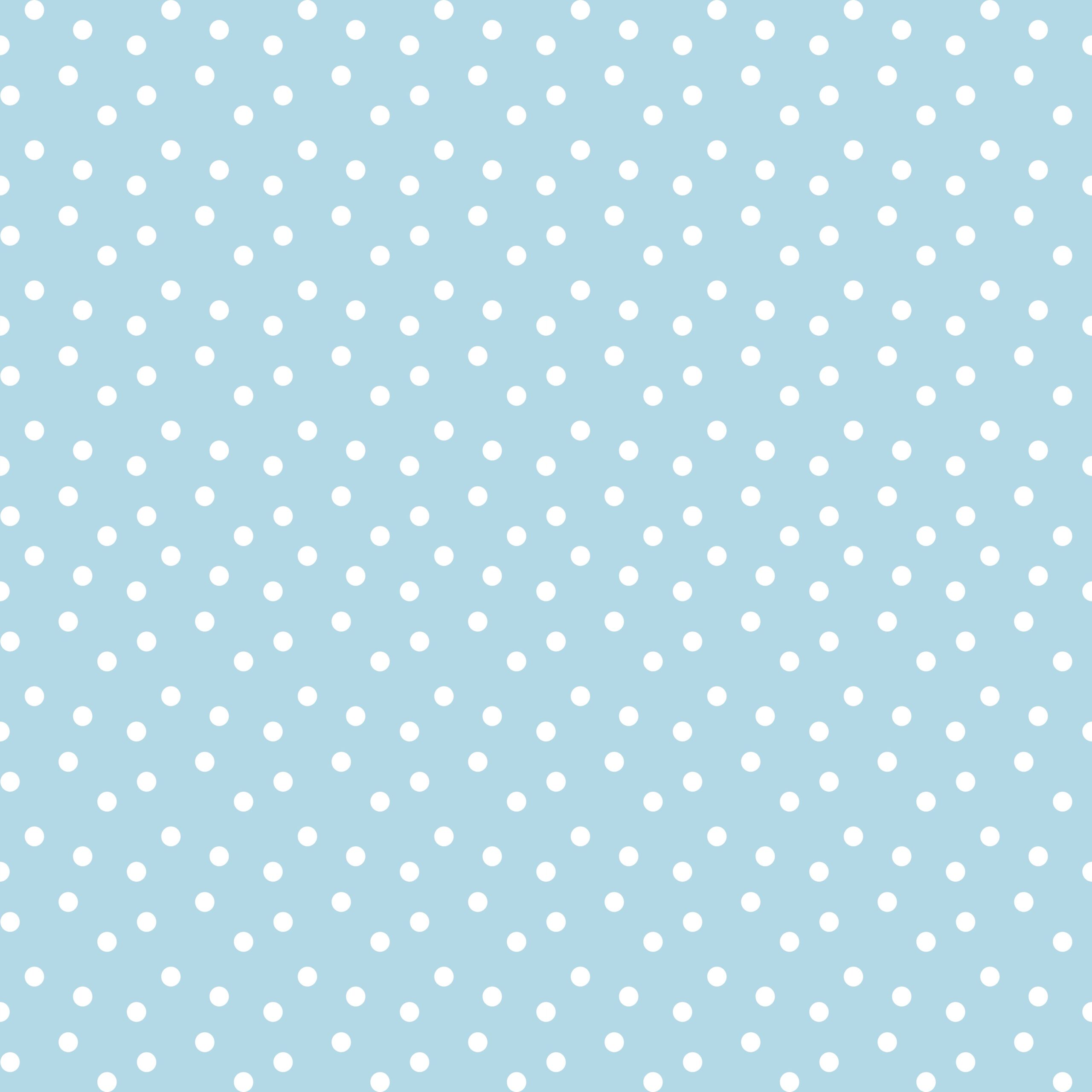 Tissu Imprimé Pois Bleu Pastel, 11 tissus au choix
