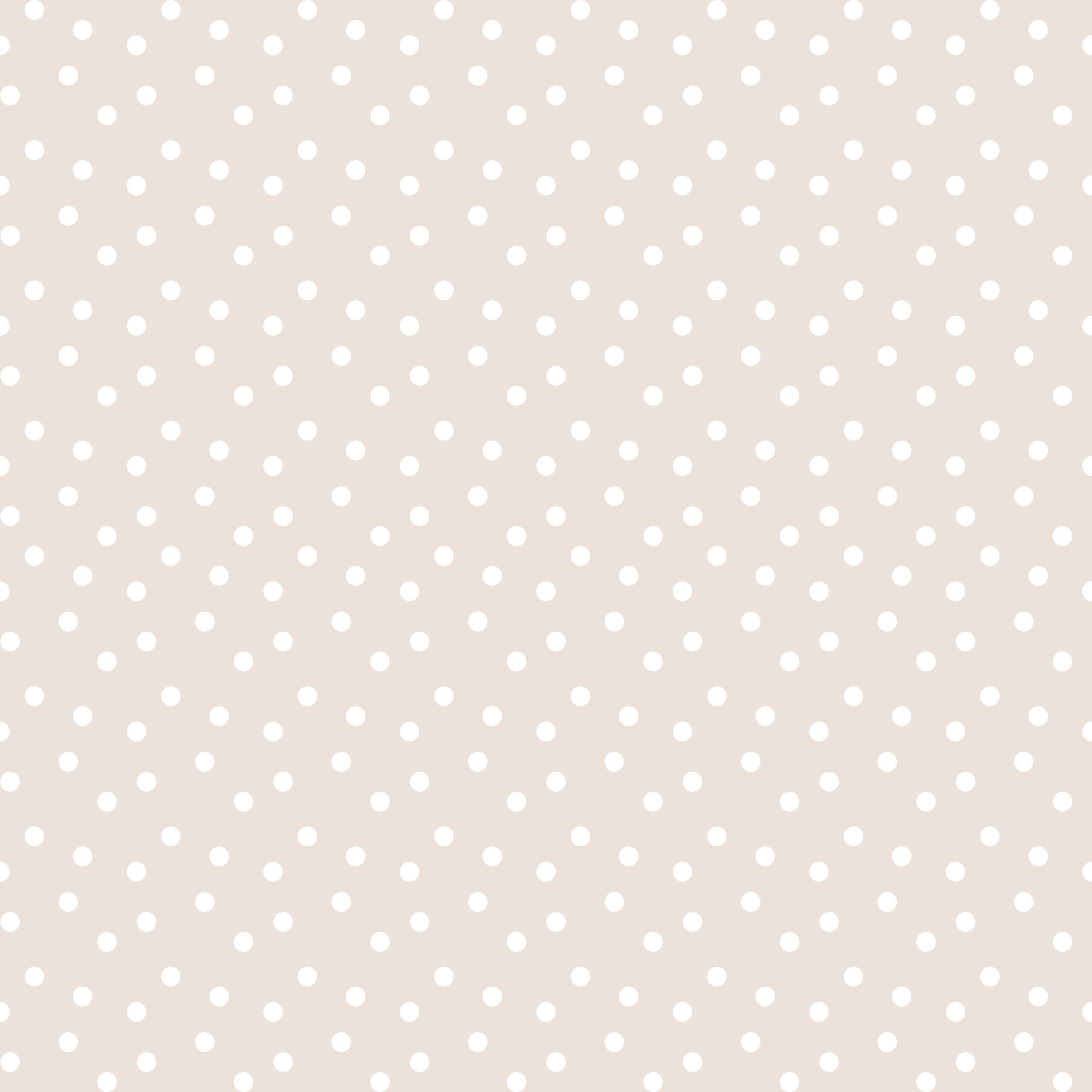 Tissu Imprimé Pois Beige Clair, 11 tissus au choix