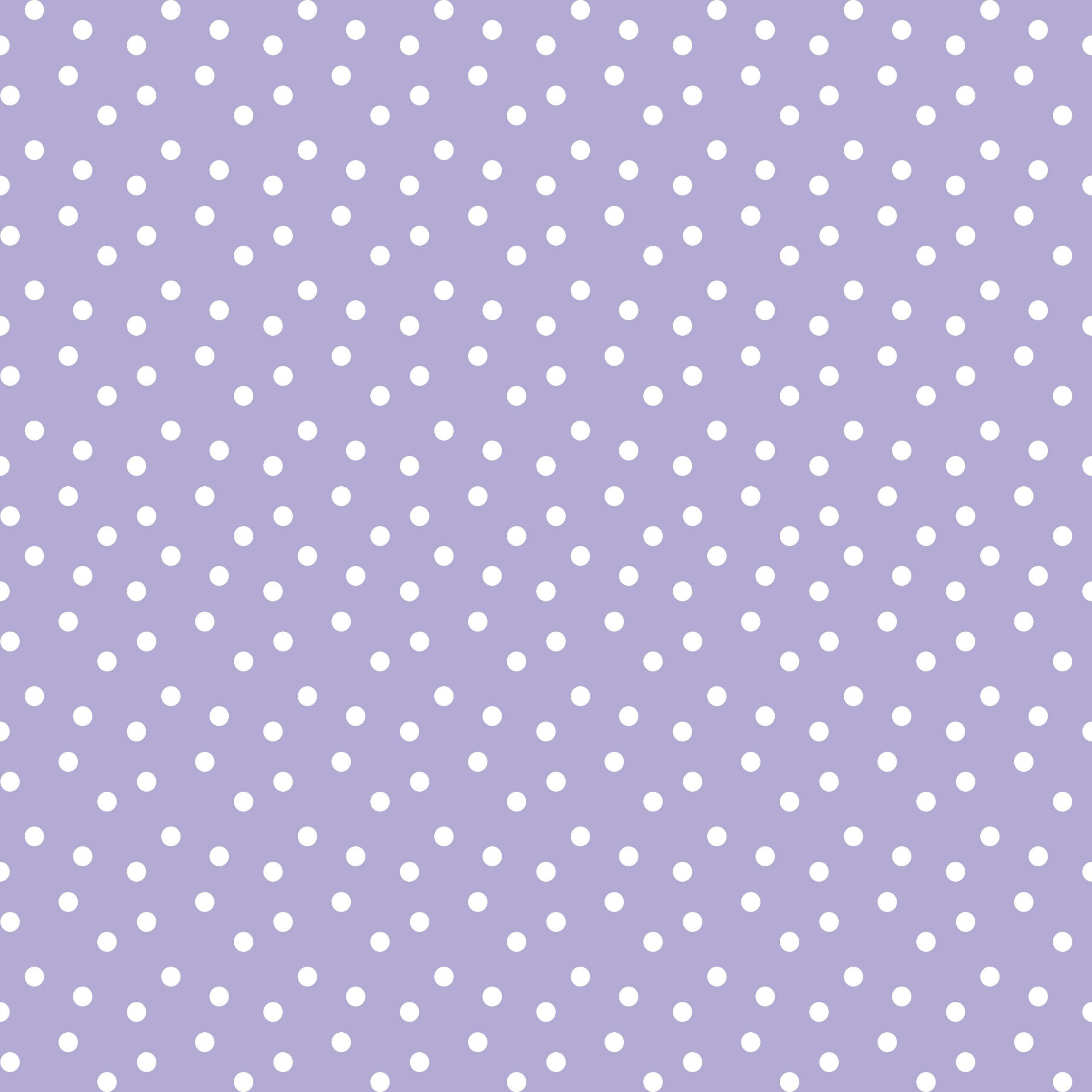 Tissu Imprimé Pois Violet Lavande, 11 tissus au choix