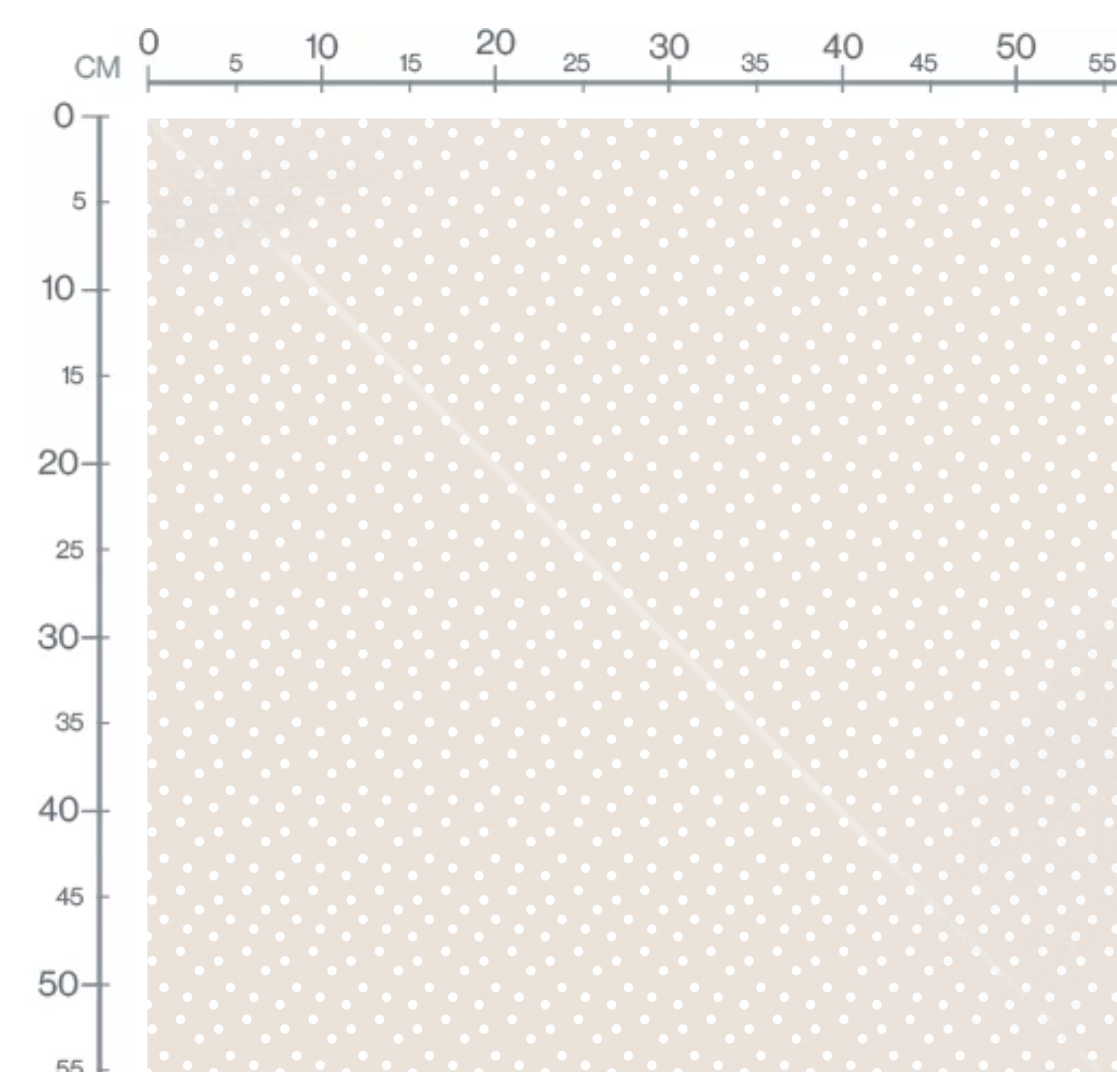 Tissu Imprimé Pois Beige Clair, 11 tissus au choix – Image 2