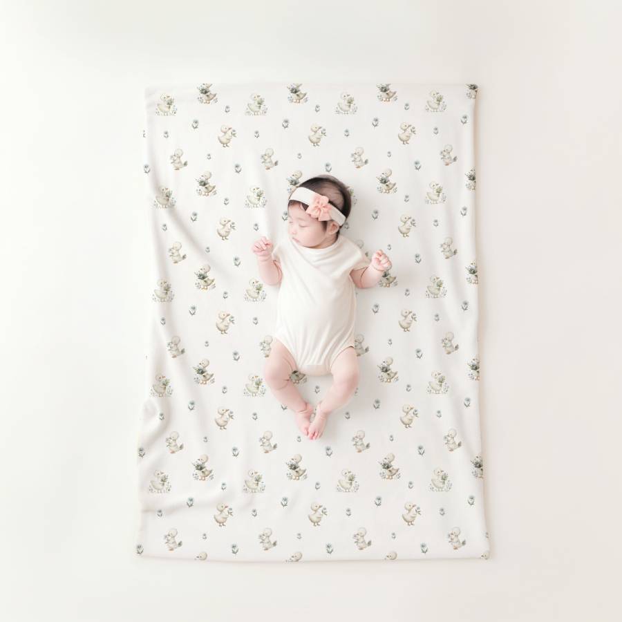 Tissu Exclusif Oie Fleurs Bleues, 11 tissus au choix – Image 2