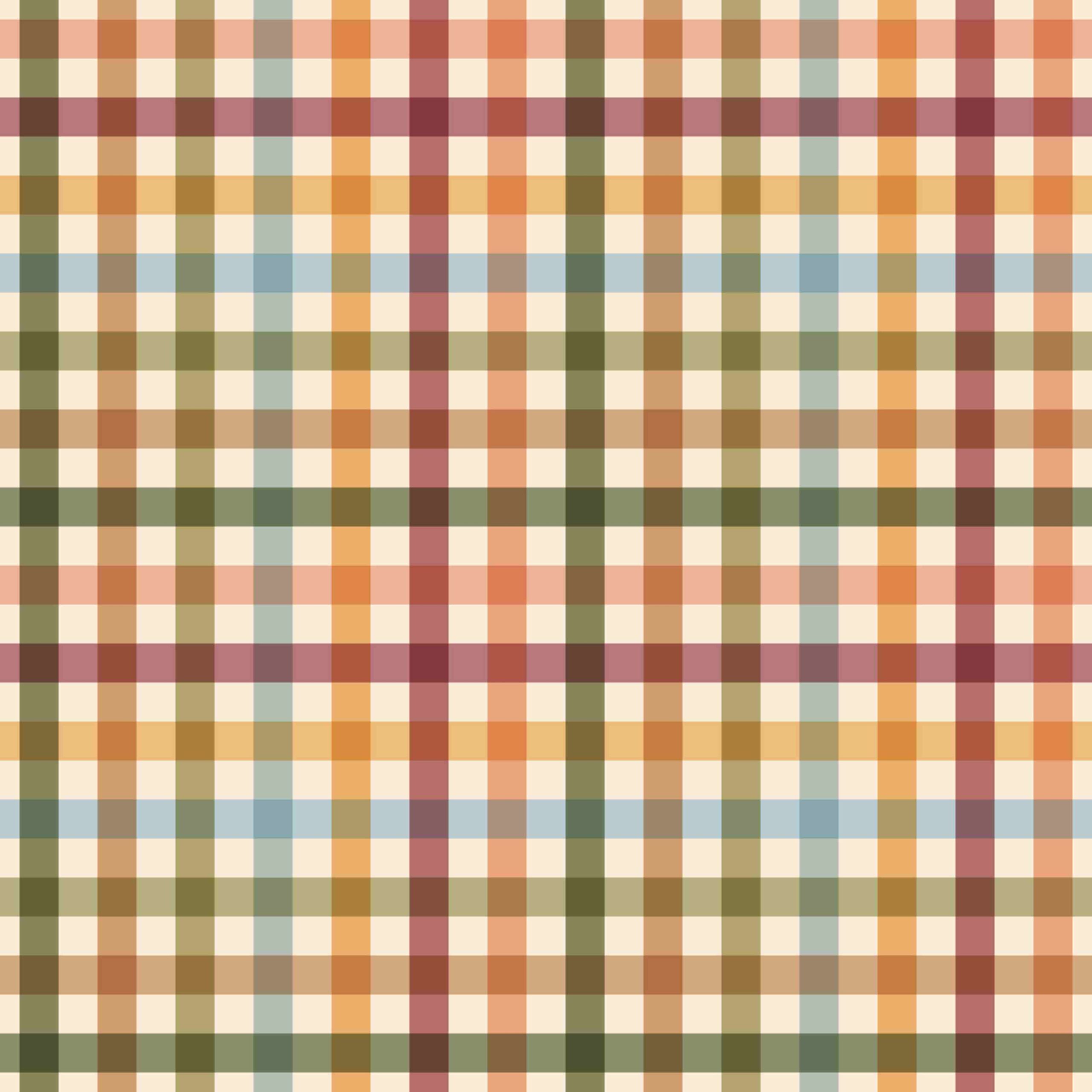 Tissu à Carreaux Vichy Automne, 11 tissus au choix